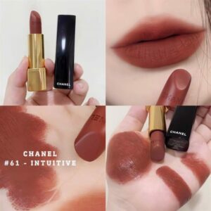 Son Chanel Rouge Allure Velvet 61 Intuitive - Màu Đỏ Đất - Image 3