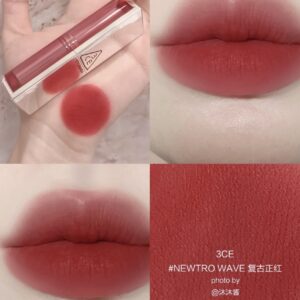 Son 3CE Blur Matte Lipstick Newtro Wave - Màu Đỏ Lạnh - Image 3