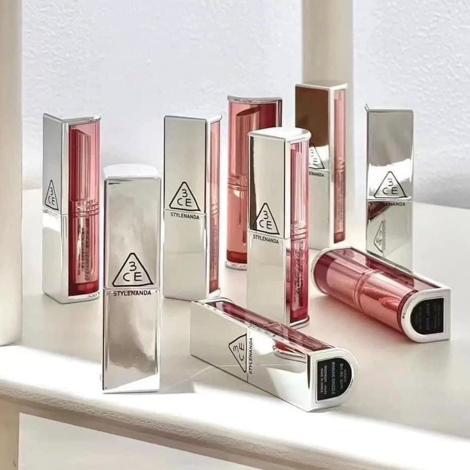 Son 3CE Blur Matte Lipstick Newtro Wave - Màu Đỏ Lạnh - Image 5