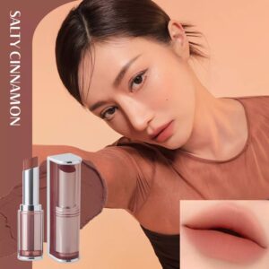 Son 3CE Blur Matte Lipstick Salty Cinnamon - Màu Cam Nâu - Image 4