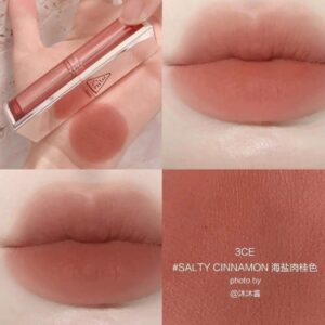 Son 3CE Blur Matte Lipstick Salty Cinnamon - Màu Cam Nâu - Image 3
