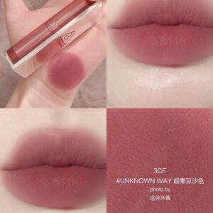 Son 3CE Blur Matte Lipstick Unknown Way - Màu Hồng Đất Tím - Image 3