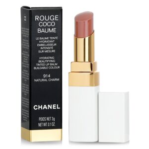 Son Chanel Rouge Coco Baume 914 Natural Charm - Màu Cam Đất - Image 6