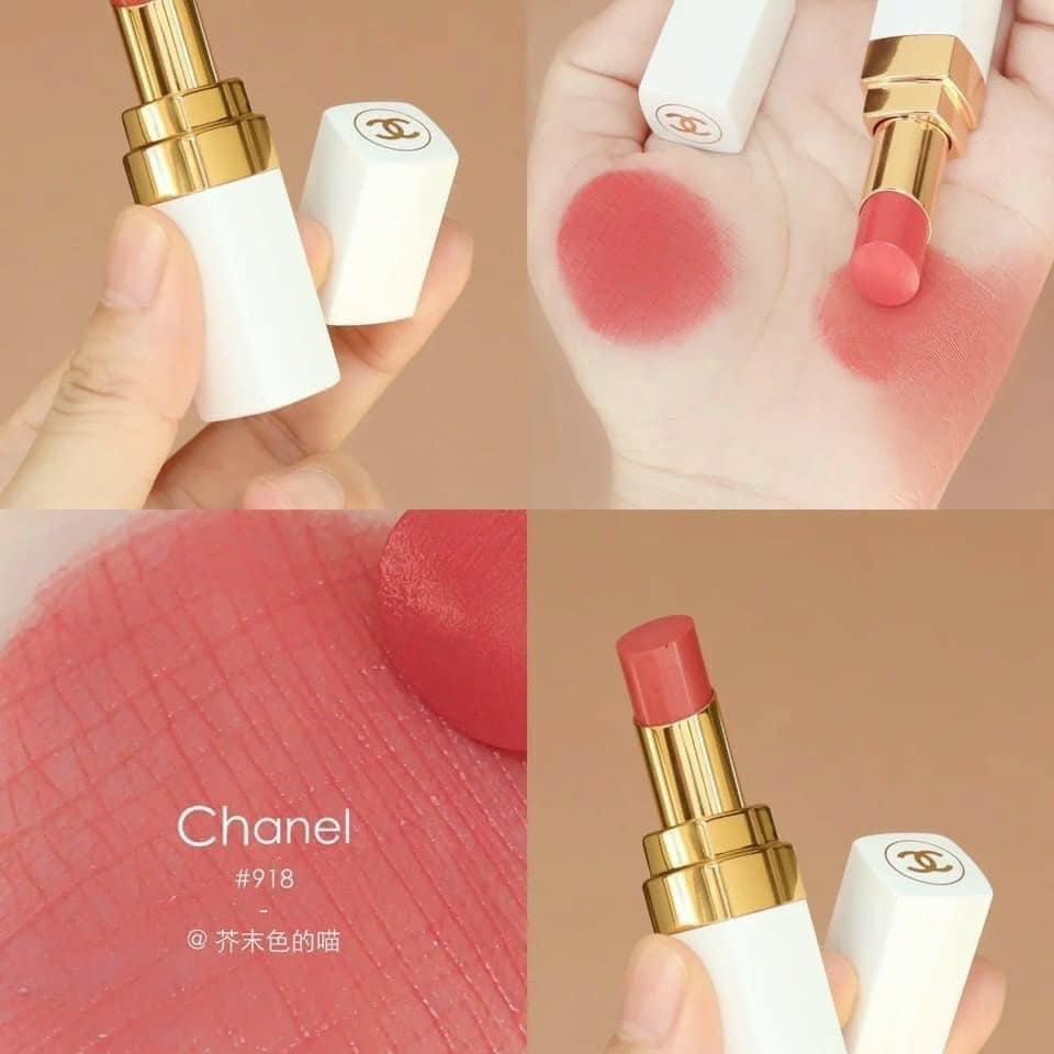 Son Chanel Rouge Coco Baume 918 My Rose - Màu Hồng Đào - Image 3