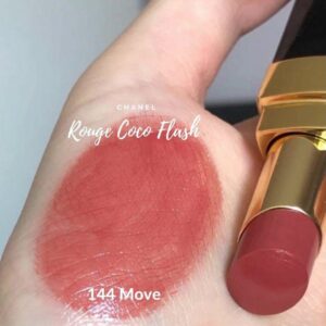Son Chanel Rouge Coco Flash Hydrating Vibrant Shine Lip Colour 144 Move - Màu Hồng Đào - Image 3