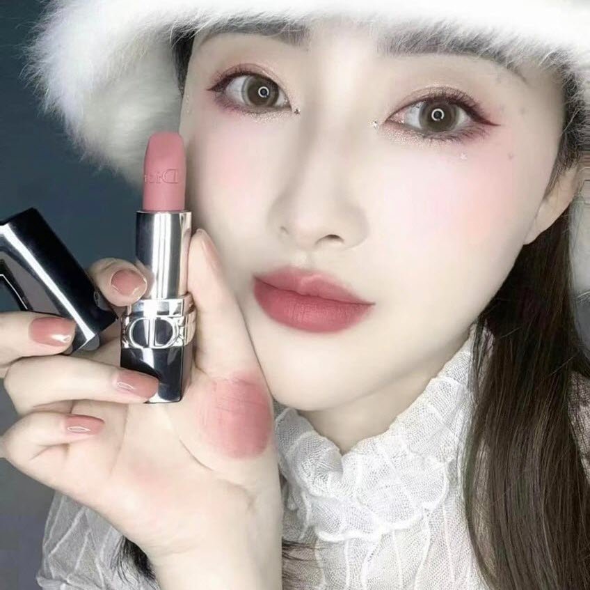 Son Dior Rouge Matte 625 Mitzah - Màu Hồng Đất Nude - Image 4