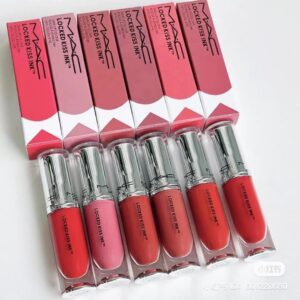 Son Kem MAC Locked Kiss Ink 24HR Lipcolour 77 Gossip – Màu Hồng Đỏ - Image 6