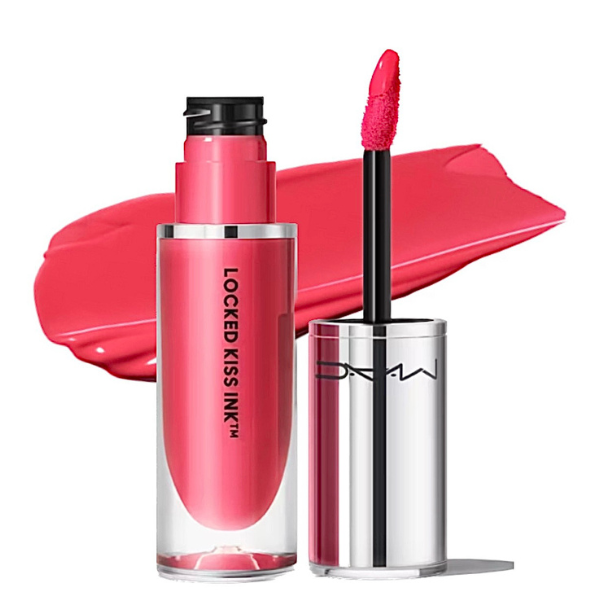 Son Kem MAC Locked Kiss Ink 24HR Lipcolour 71 Gracious – Màu Hồng Cam - Image 5