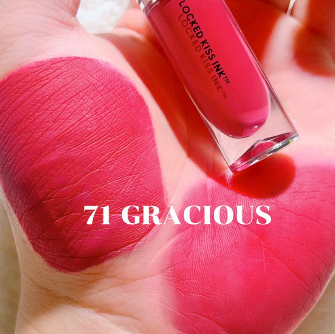 Son Kem MAC Locked Kiss Ink 24HR Lipcolour 71 Gracious – Màu Hồng Cam - Image 3