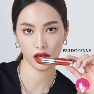 Son Kem MAC Locked Kiss Ink 24HR Lipcolour 80 Doyenne – Màu Đỏ Cam Cháy - Image 4