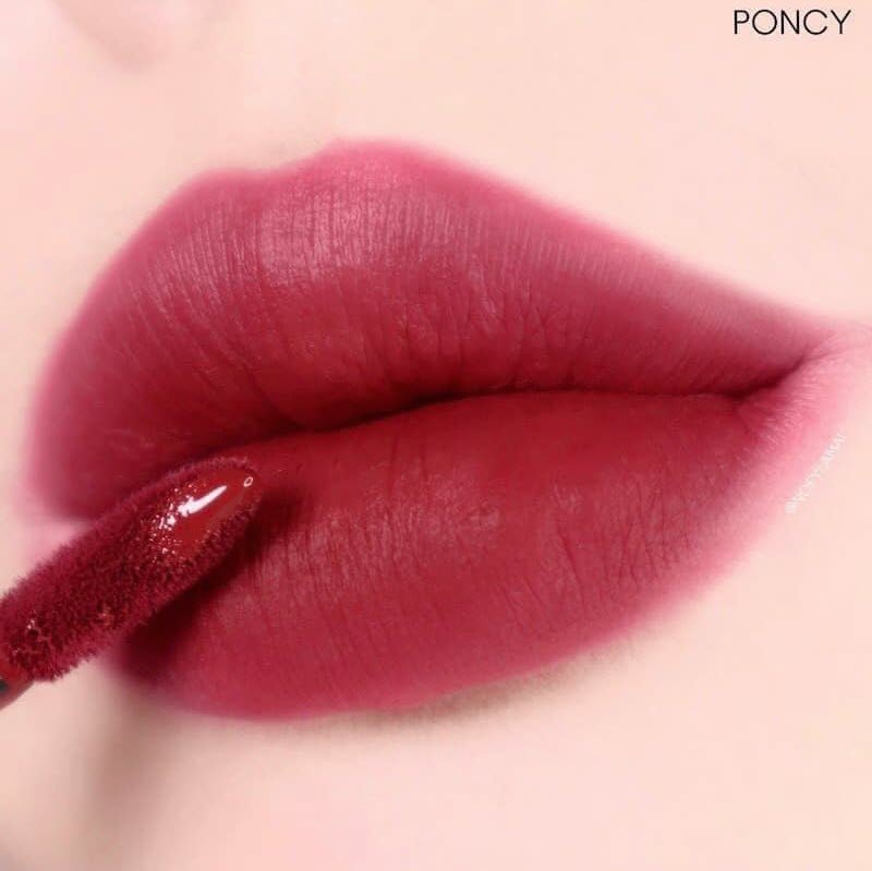 Son Kem MAC Locked Kiss Ink 24HR Lipcolour 85 Poncy – Màu Đỏ Rượu - Image 2