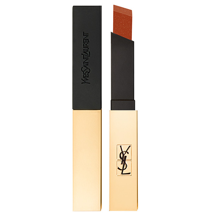 Son YSL Rouge Pur Couture The Slim 35 Loud Brown - Màu Cam Cháy Pha Nâu