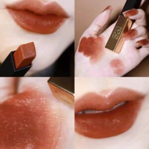 Son YSL Rouge Pur Couture The Slim 35 Loud Brown - Màu Cam Cháy Pha Nâu - Image 3