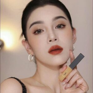Son YSL Rouge Pur Couture The Slim 35 Loud Brown - Màu Cam Cháy Pha Nâu - Image 4