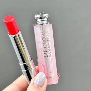 Son Dưỡng Dior Addict Lip Glow 025 Seoul Scarlet - Màu Đỏ Cam - Image 5
