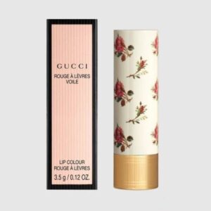 Son Gucci Rouge À Lèvres Voile 25 Goldie Red (Vỏ Hoa) - Màu Đỏ Tươi - Image 7