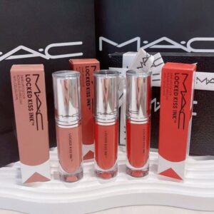 Son Kem MAC Locked Kiss Ink 24HR Lipcolour 95 Vicious - Màu Đỏ Cam - Image 7