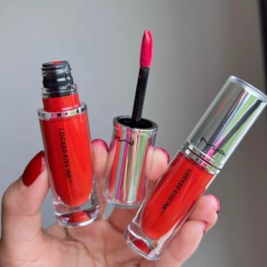 Son Kem MAC Locked Kiss Ink 24HR Lipcolour 95 Vicious - Màu Đỏ Cam - Image 5