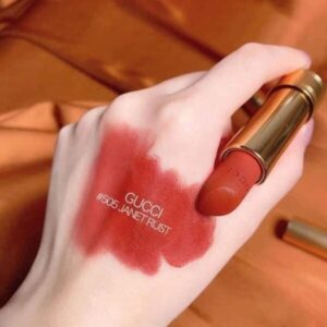 Son Gucci Rouge À Lèvres Mat Lipstick Limited 505 Janet Rust Xmas