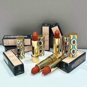 Son Gucci Rouge À Lèvres Mat Lipstick Limited 509 Janie Scarlet Xmas - Màu Đỏ Trầm - Image 6
