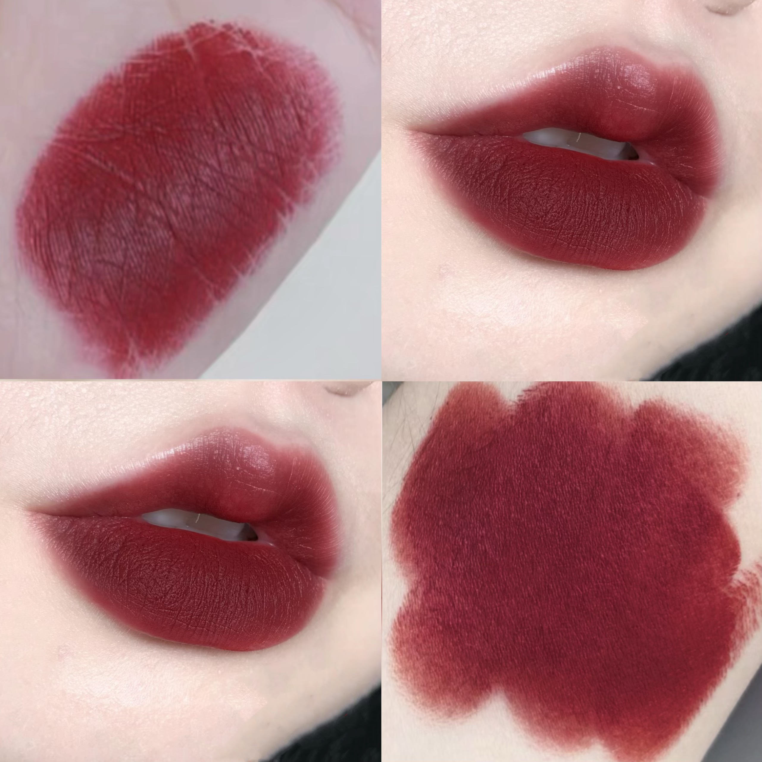 Son MAC Locked Kiss 24HR Lipstick 85 Poncy - Màu Đỏ Rượu - Image 5