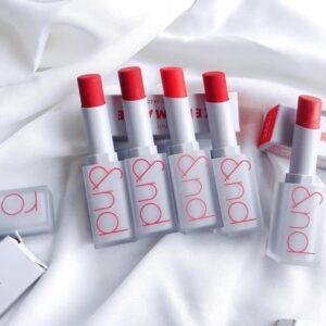 Son Romand New Zero Matte Lipstick 17 Red Head - Màu Đỏ Thuần - Image 6