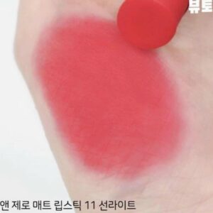 Son Romand New Zero Matte Lipstick 11 Sunlight - Màu Đỏ Hồng - Image 3