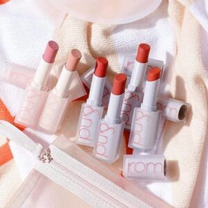Son Romand New Zero Matte Lipstick 18 Tanning Red - Màu Đỏ Đất - Image 5