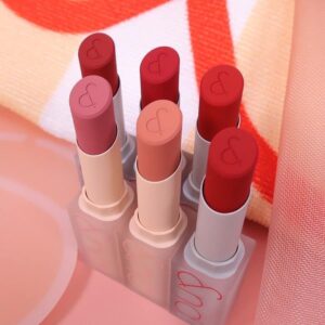 Son Romand New Zero Matte Lipstick 12 Something - Màu Đỏ San Hô - Image 5