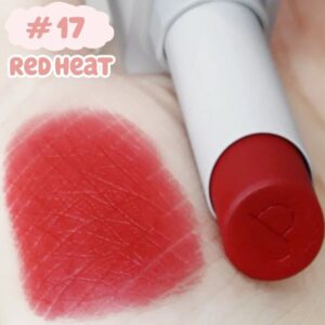 Son Romand New Zero Matte Lipstick 17 Red Head - Màu Đỏ Thuần - Image 3