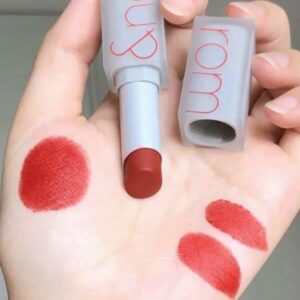 Son Romand New Zero Matte Lipstick 18 Tanning Red - Màu Đỏ Đất - Image 3