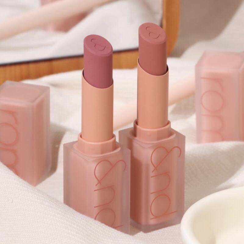 Son Romand New Zero Matte Lipstick 21 Smoked Beige - Màu Cam Đất - Image 5