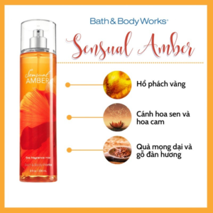 Body Mist Bath And Body Works Sensual Amber - Image 3