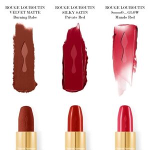 Set Son Christian Louboutin On The Go Trio – 3 Cây FullSize (Burning Babe 415M; Private Red 111; Mundo Red 003G)