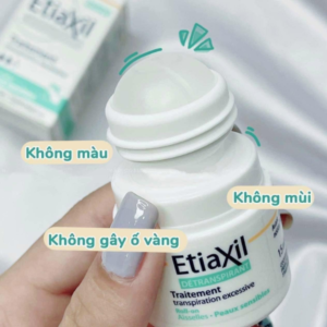 Lăn Khử Mùi Etiaxil Detranspirant Traitement Roll-On Peaux Sensibles (Xanh)