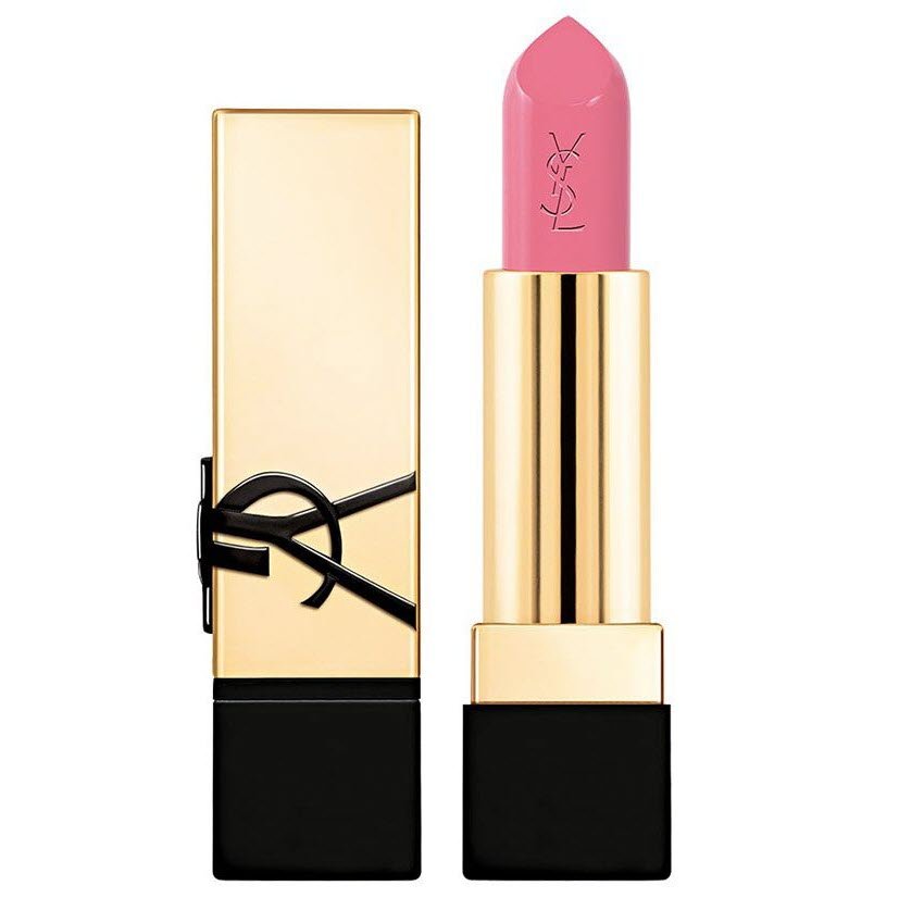 Son YSL Rouge Pur Couture Caring Satin Lipstick P2 Rose No Taboo - Màu Hồng Tím