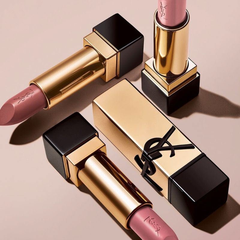 Son YSL Rouge Pur Couture Caring Satin Lipstick PM Pink Muse