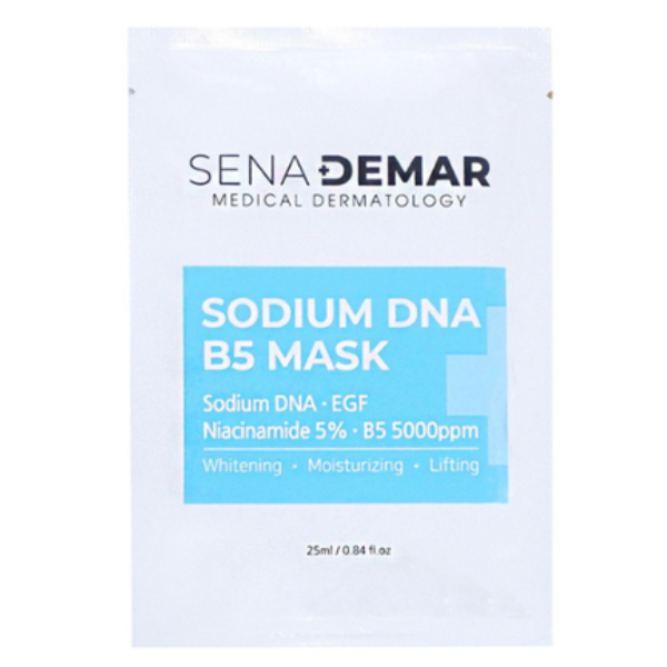 Mặt Nạ Cấp Ẩm, Dưỡng Trắng Phục Hồi Da Sena Demar Sodium DNA B5 Mask