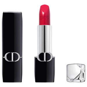 Son Dior Rouge Dior Satin Lipstick 766 Rose Harpers - Hồng Sen Ánh Đỏ - Image 8