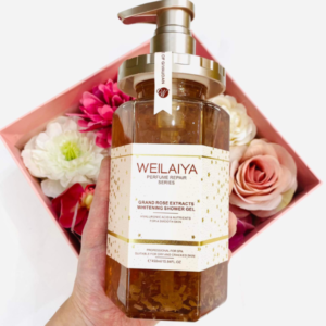 Sữa Tắm Trắng Da Hoa Hồng Damask Weilaiya Grand Rose Extracts Whitening Shower Gel - Image 8