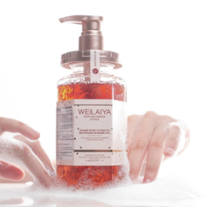 Sữa Tắm Trắng Da Hoa Hồng Damask Weilaiya Grand Rose Extracts Whitening Shower Gel - Image 4