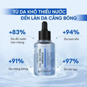 Tinh Chất Hỗ Trợ Căng Bóng Da Kyung Lab Ha Plus [HA + B5] Hydra Ampoule
