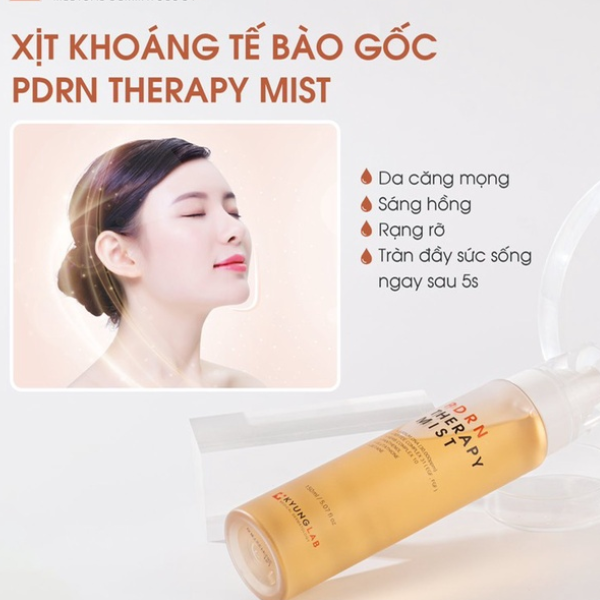 Xịt Khoáng Dưỡng Ẩm Kyung Lab PDRN Therapy Mist - Image 3
