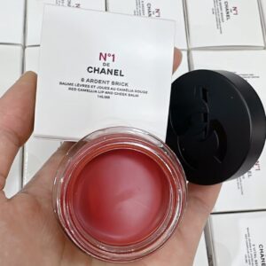 Son Chanel N°1 De Chanel Lip And Cheek Balm 08 Ardent Brick - Màu Đỏ Gạch - Image 8