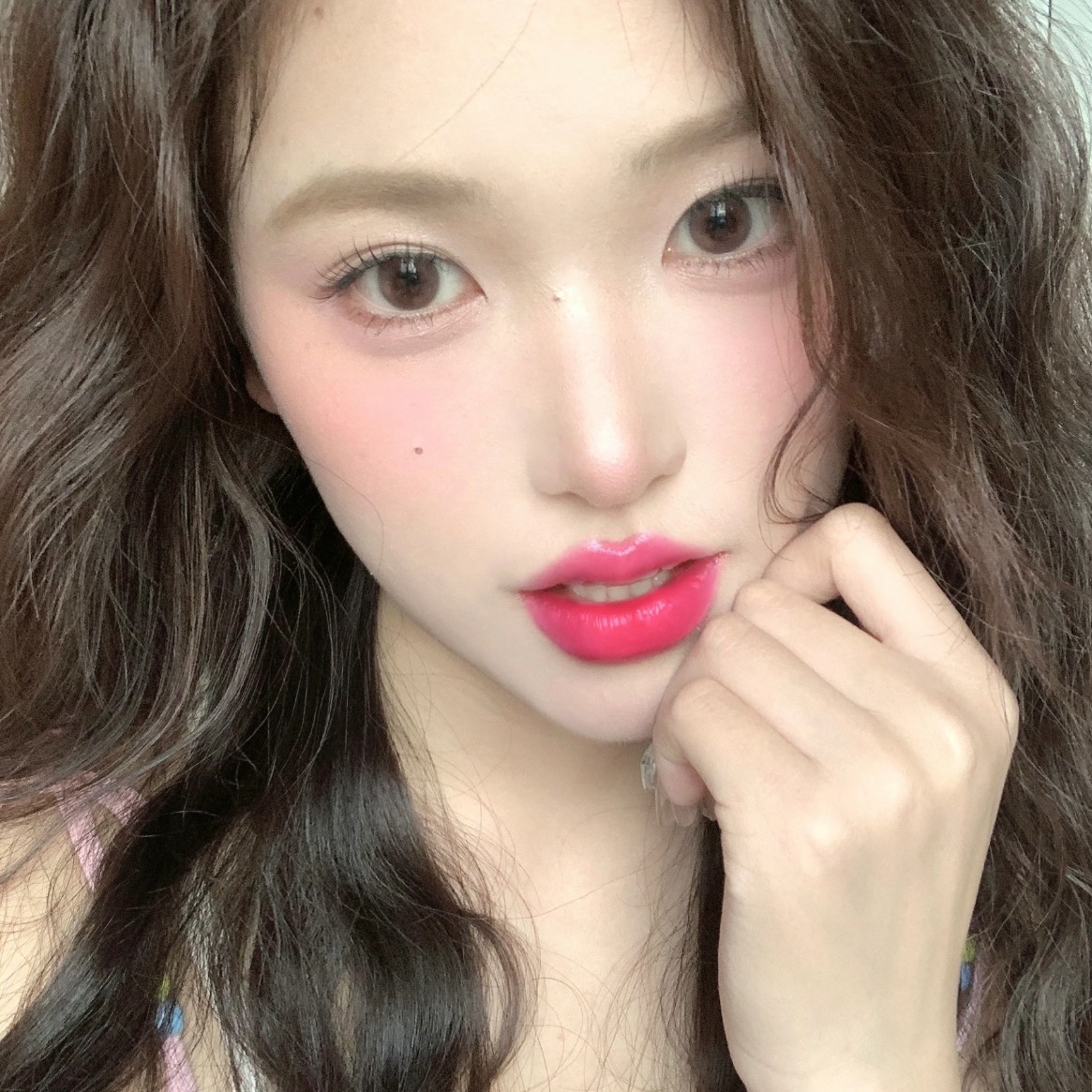 Son Dior Rouge Dior Satin Lipstick 766 Rose Harpers - Hồng Sen Ánh Đỏ - Image 2
