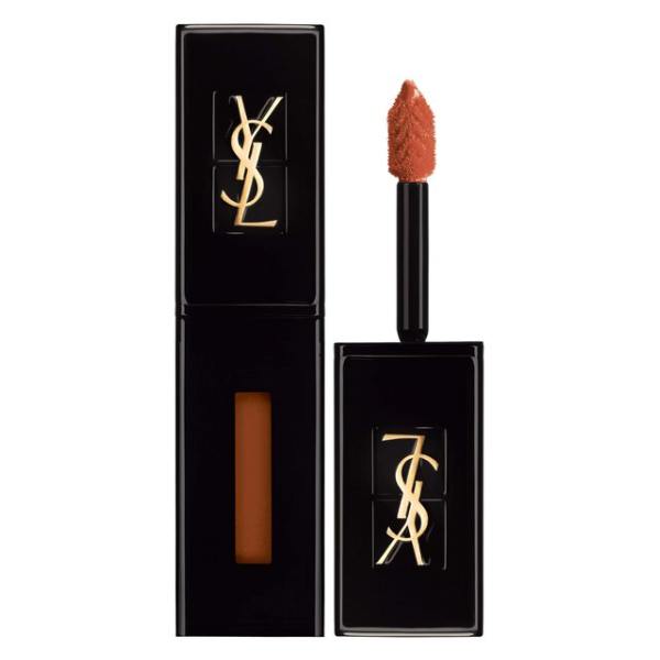 Son Kem YSL Vinyl Cream Lip Stain 441 Arcade Chili - Màu Đỏ Cam Gạch