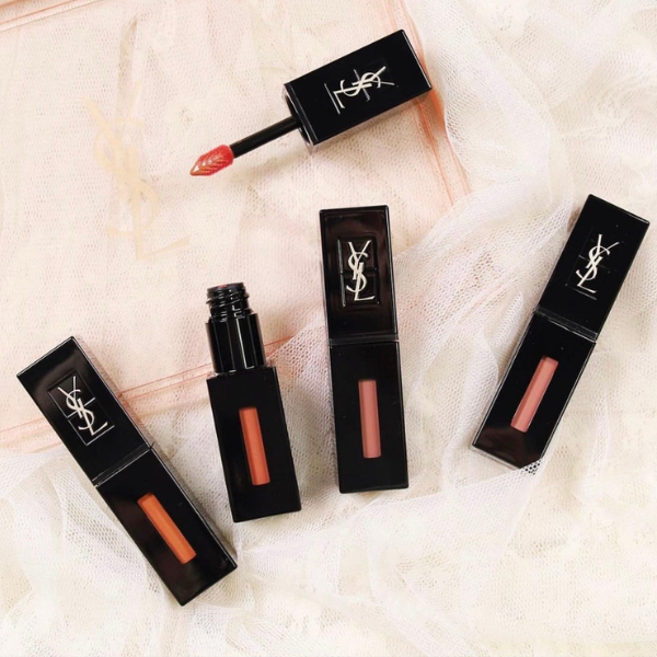 Son Kem YSL Vinyl Cream Lip Stain 441 Arcade Chili