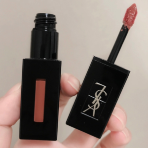 Son Kem YSL Vinyl Cream Lip Stain 610 Nude Champion - Màu Cam Nude - Image 6