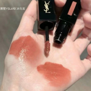 Son Kem YSL Vinyl Cream Lip Stain 610 Nude Champion - Màu Cam Nude - Image 3