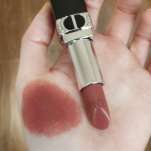 Son Dior Rouge Dior Satin 434 Promenade - Màu Hồng Cam Nâu - Image 4